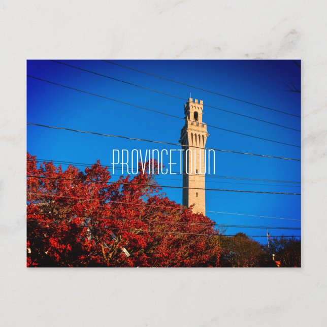 Pilgrim-Denkmalturm Postkarte (Vorderseite)