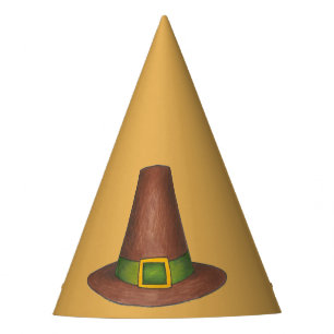 Pilgrim Puritan Happy Thanksgiving Herbst Herbst Partyhütchen