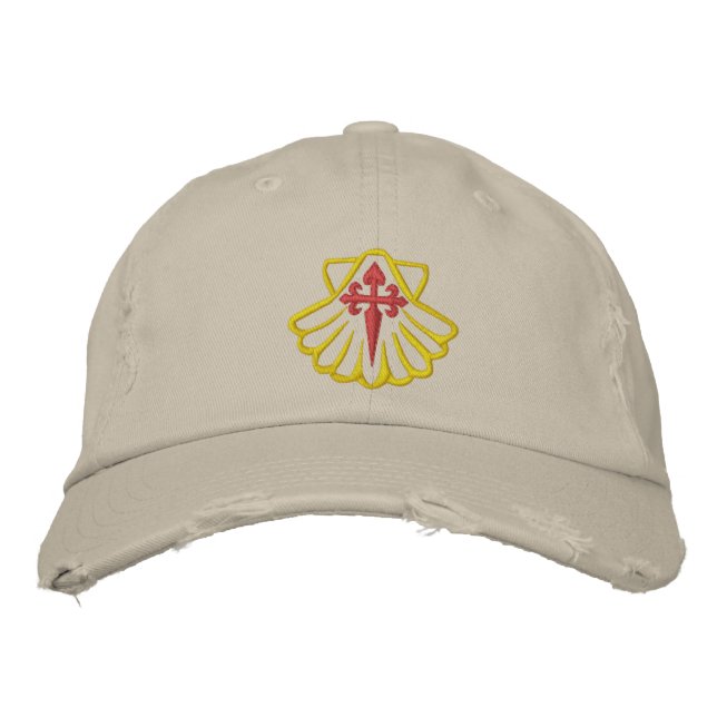 Pilgrimhut Bestickte Baseballkappe (Vorderseite)