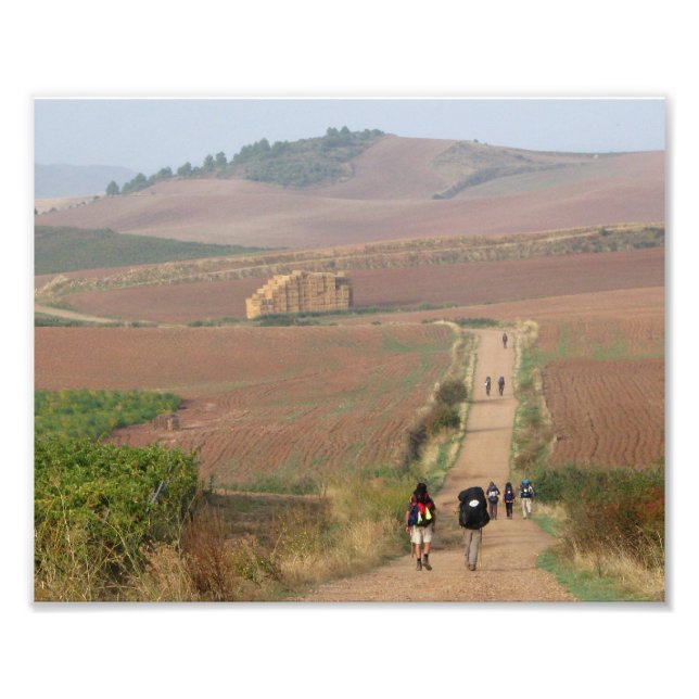 Pilgrims Walking 8x10 print Fotodruck (Vorne)