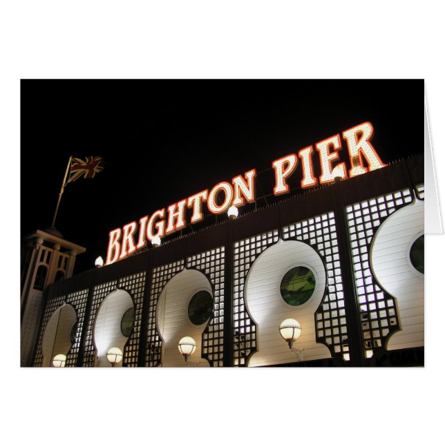 Pilier de Brighton, le Sussex, R-U (Devant horizontal)