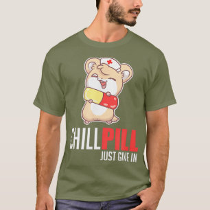 Pill Funny Hamster Krankenschwester Doktor Medizin T-Shirt
