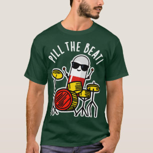 Pill the Beat Niedlich Medicine Music Puff T-Shirt