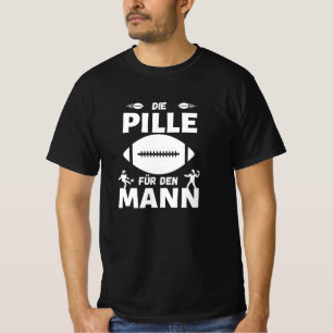 Pille for Man Football Sport Football Fan T-Shirt