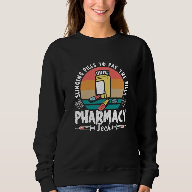 Pillen Apotheker Geschenk des Apothekers Sweatshirt (Vorderseite)