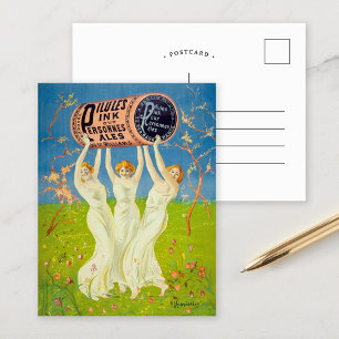 Pillen für blassende Menschen   Leonetto Cappiello Postkarte