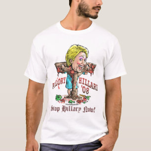 Pillory Hillary Anti-Hillary 2008 T-Shirt