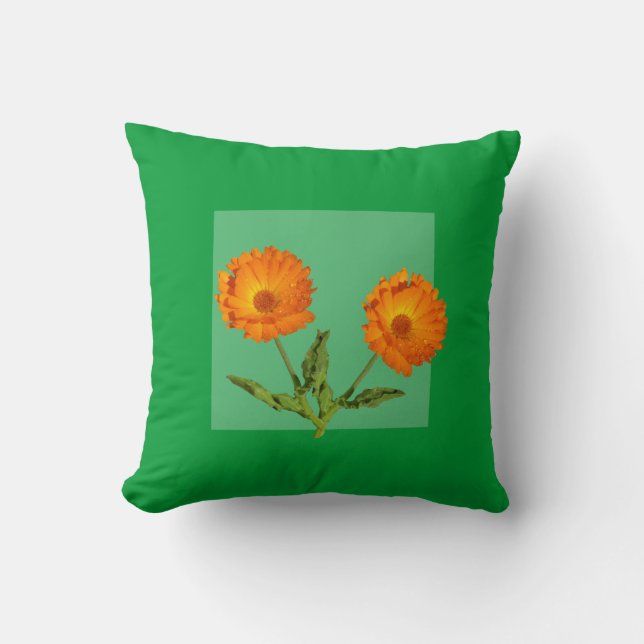Pillow - Calendula Kissen (Vorderseite)
