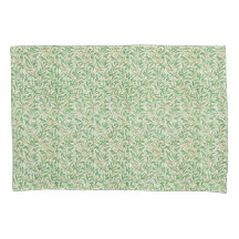 Pillow Case Art Nouveau Willow Bough Pattern