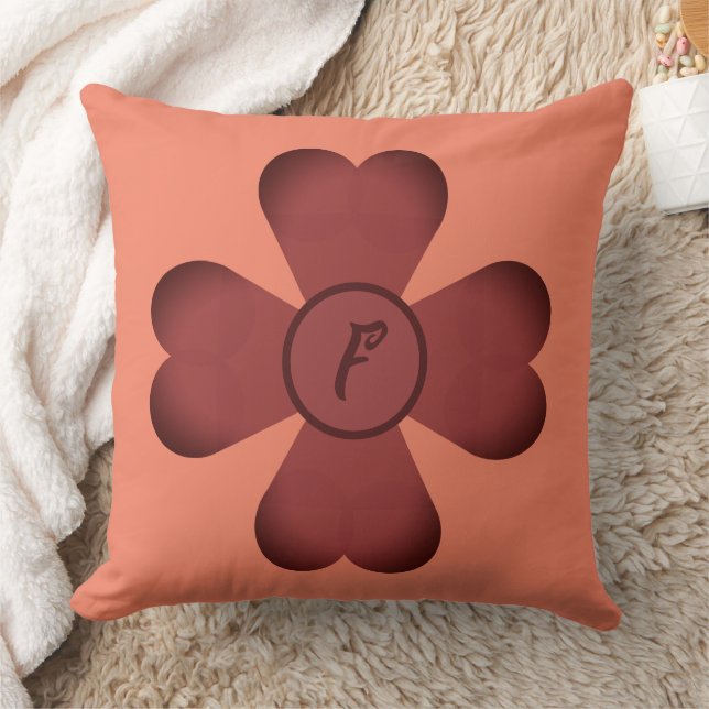 Pillow - Closing Form mit Monogramm Kissen (Decke)
