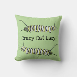 Pillow Crazy Cat Lady Kissen