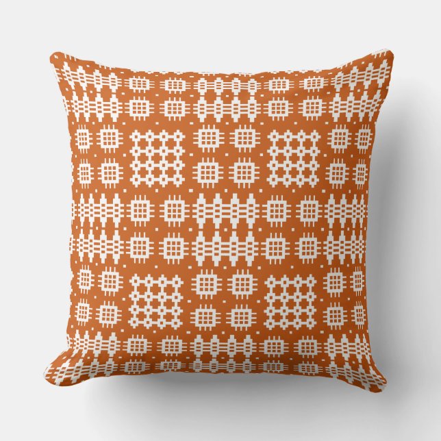 Pillow, Cushion: walisisches Tapestry-Muster, Bric Kissen (Vorderseite)