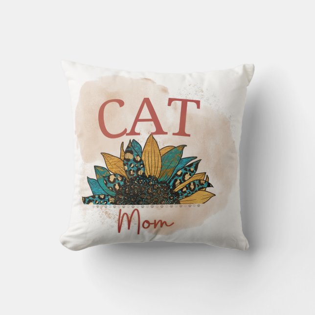 Pillow for When You’re a Cat Mom Again Kissen (Vorderseite)