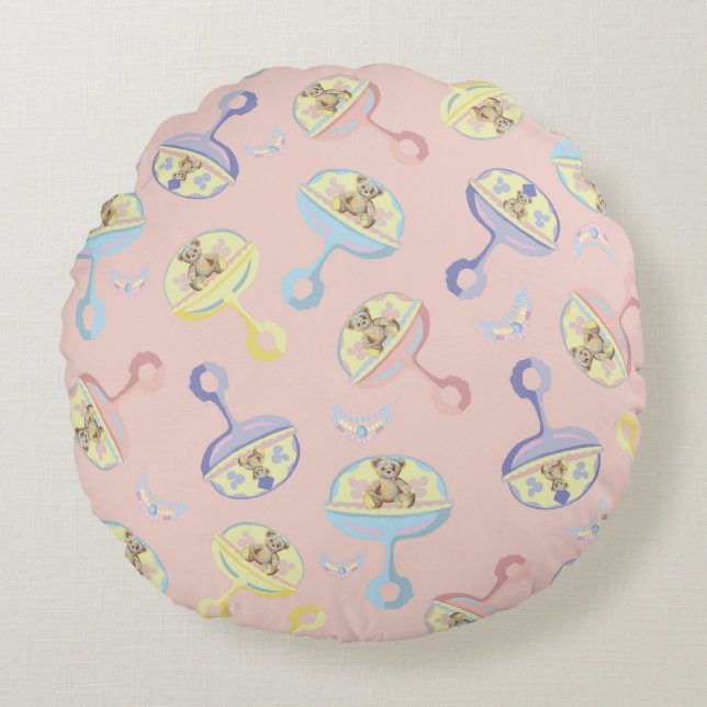 Pillow Jewelier Bear Rundes Kissen (Vorderseite)