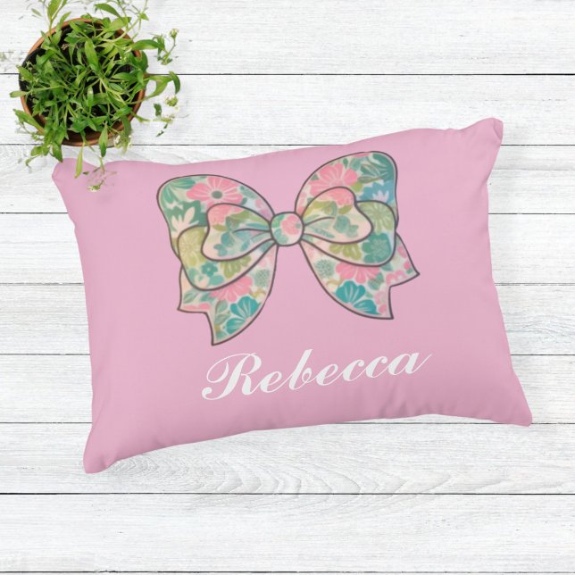 pillow kid bow bedroom dekokissen (Von Creator hochgeladen)