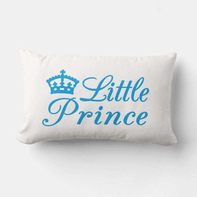 Pillow kleinen Prinzen des Entwurfs, mit blauer Lendenkissen (Vorderseite)