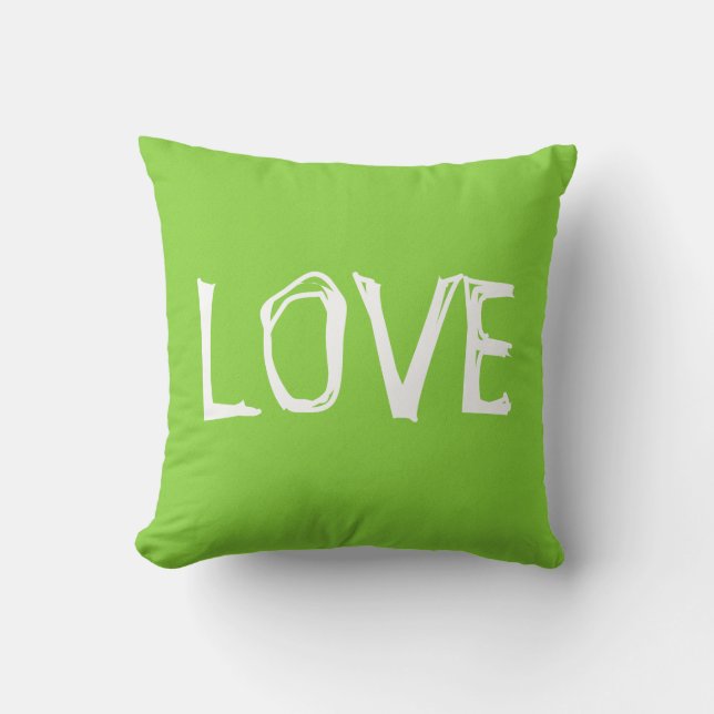PILLOW-LIEBE mit benutzerdefinierbarer Umkehrbarke Kissen (Vorderseite)