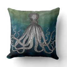 PILLOW "Nautic/Octopus"