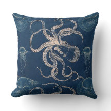 PILLOW "Nautic/Octopus"