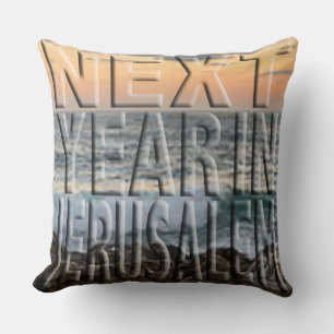 Pillow Passover 20 x 20 Jerusalem Strand Kissen