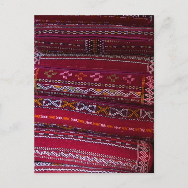 Pillow Patterns Postkarte (Vorderseite)