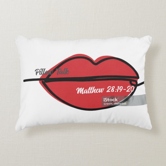 Pillow Talk Dekokissen (Vorderseite)