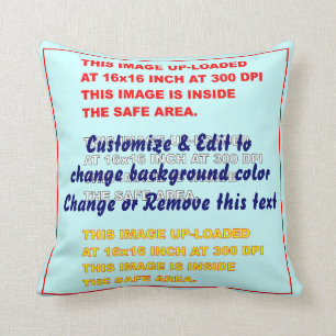 Pillow Wurfs-Polyester 16" Seiten x 16" 2 Kissen
