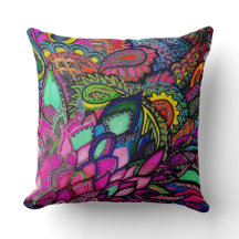 Pillow Zen Tangle Naher Patentin Michele Zurine