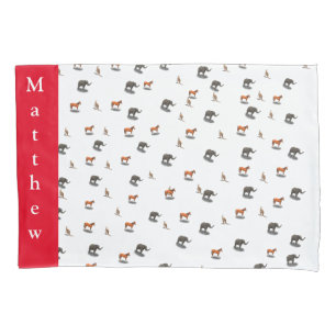 Pillowcase für personalisierte Tiere Kissenbezug