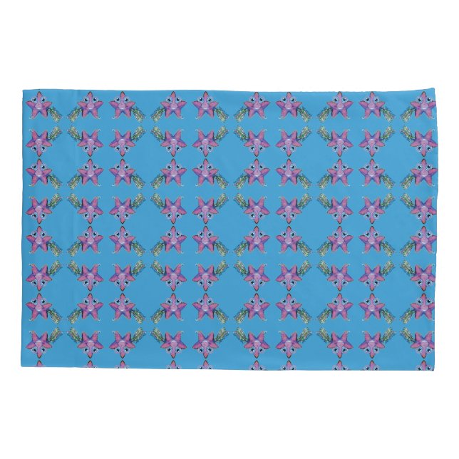 Pillowcase - Light Blue, Little Shot Kids' Room Kissenbezug (Rückseite)