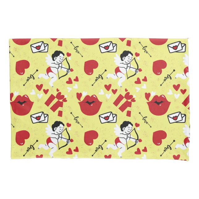 Pillowcase-Valentinstag Kissenbezug (Vorderseite)