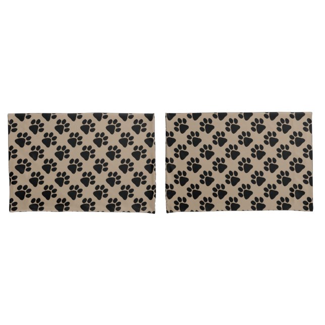 Pillowcases - Puppy-Paw-Printwerbung Kissenbezug (Vorderseite-Set)