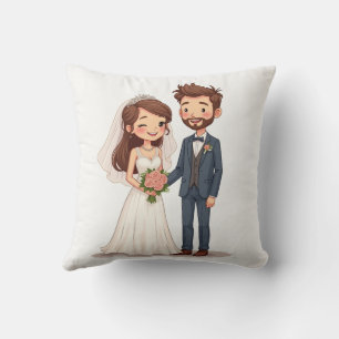 Pillows zum Hochzeitstag Kissen