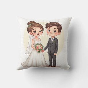 Pillows zum Hochzeitstag Kissen