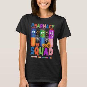 Pills Pharmacy Pharmaceuticals Squad Halloween Cos T-Shirt