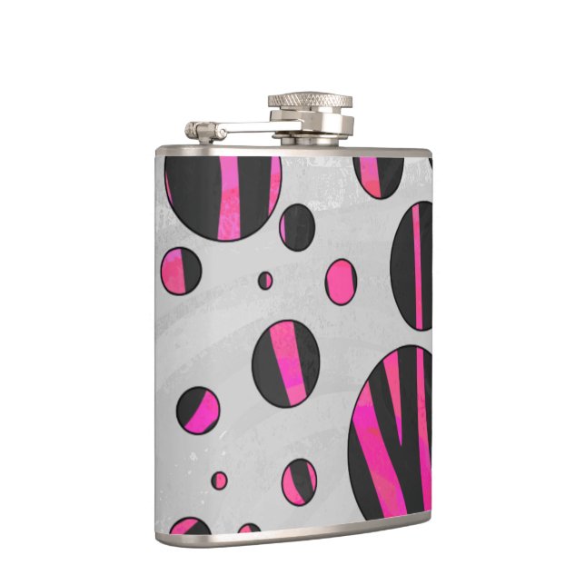 Piloka Dot Zebra Flachmann (Rechts)