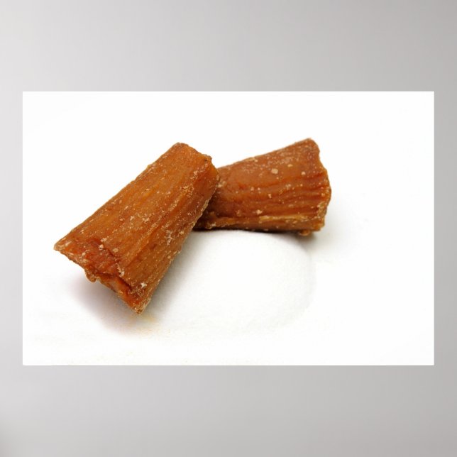 Piloncillo, mexikanischer Rohzucker Poster (Vorne)