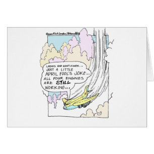 Pilot April Scherz Cartoon Lustige Geschenke & T-S