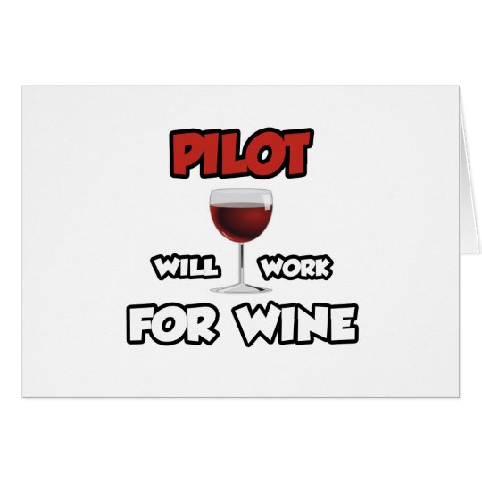 Pilot… arbeitet für Wein Karte