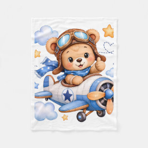 Pilot Bär Flugzeug Decke