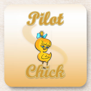 Pilot Chick Untersetzer