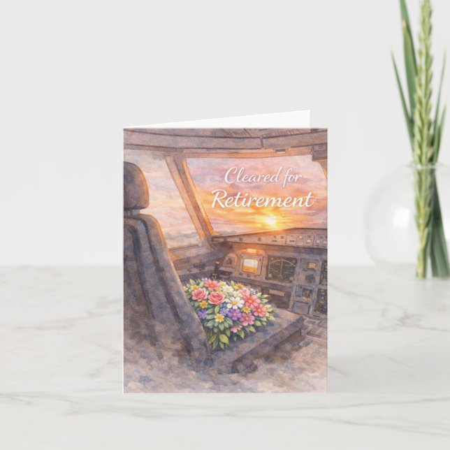 Pilot Cleared for Retirement  (Devant)