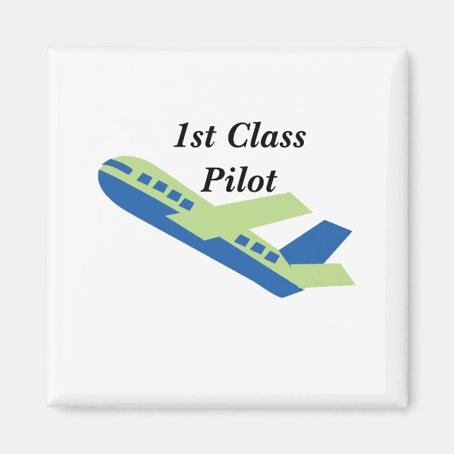 Pilot der ersten Klasse Magnet (Vorne)