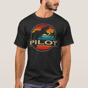 Pilot Dinosaurier T-Shirt