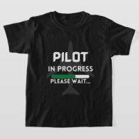 Pilot eines künftigen Piloten-Flugzeugs