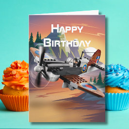 Pilot Flug Flugzeug, Coole Luftfahrt Geburtstag Karte
