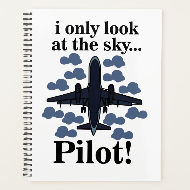 Pilot I schaut nur auf Sky Pilot Planer (Vorderseite)