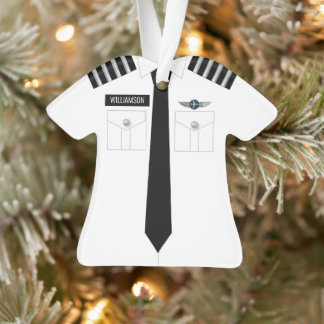 Pilot Kapitän Silver Professionelle Ornament