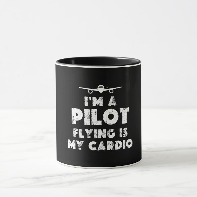 Pilot lustig tasse (Zentrum)