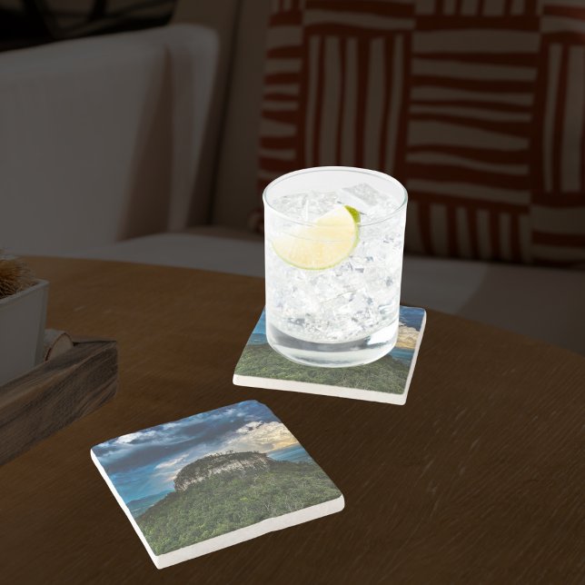 Pilot Mountain NC Staat Park Steinuntersetzer (Von Creator hochgeladen)